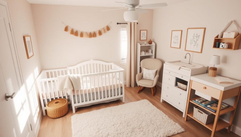 nursery furniture layout