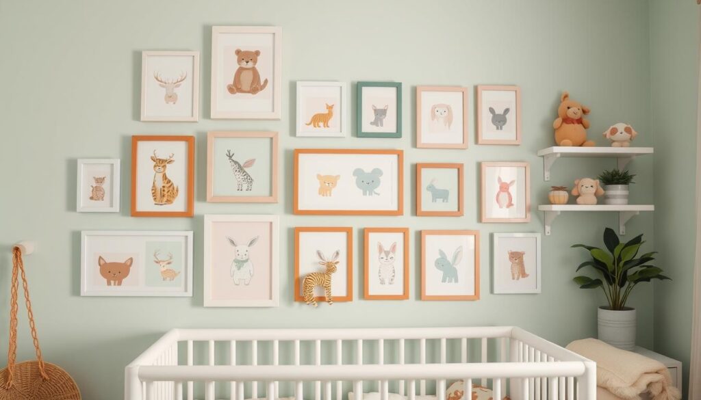 nursery gallery walls